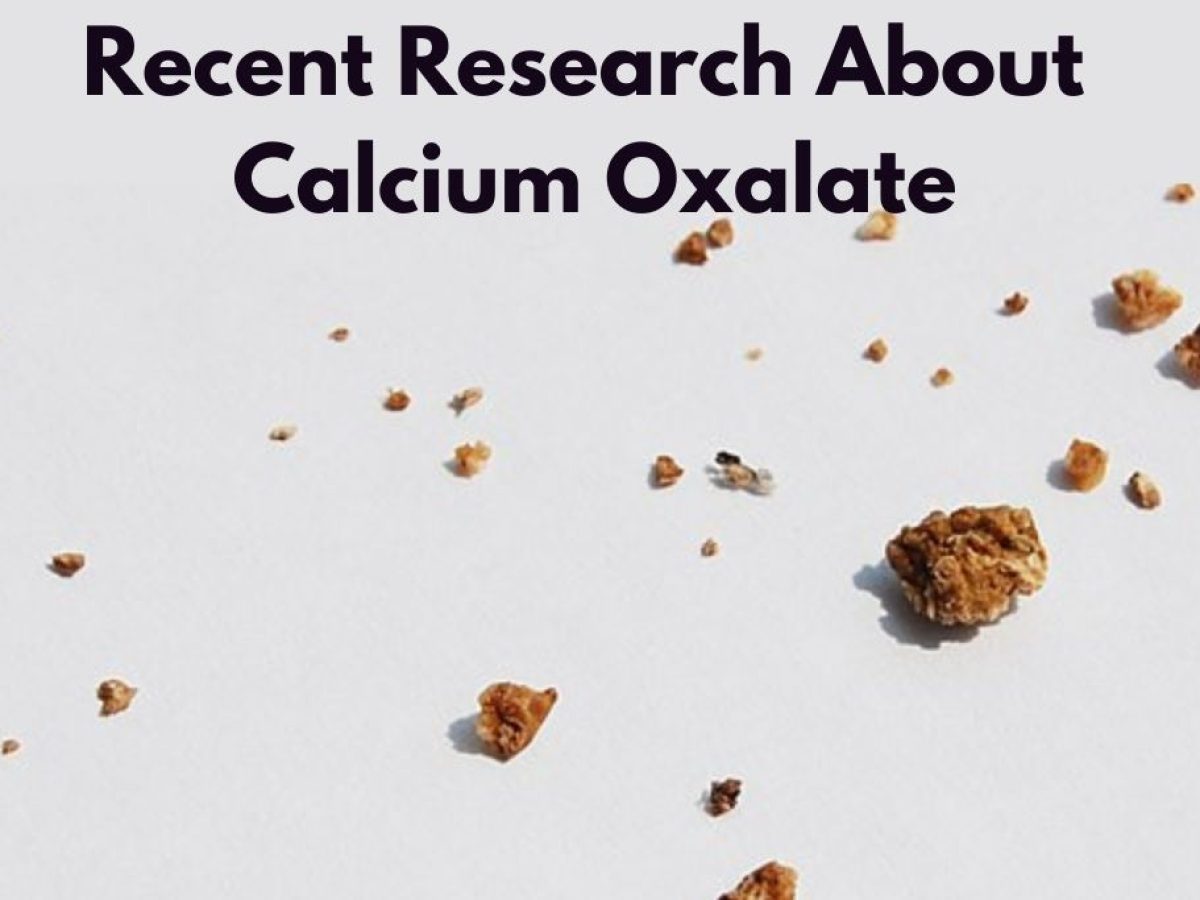 calcium oxalate crystals