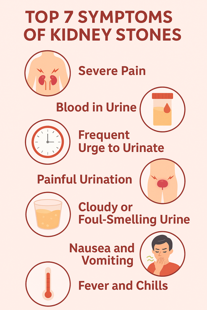 Top 7 Symptoms of Kidney Stones You Shouldn’t Ignore