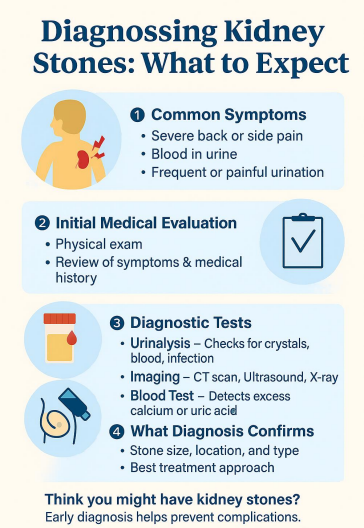 How Are Kidney Stones Diagnosed? Steps, Tests & What to Expect