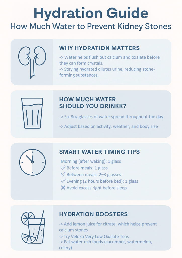 Hydration Guide: How Much Water to Prevent Kidney Stones