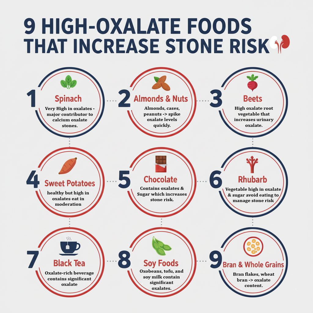 9 High-Oxalate Foods That May Increase Kidney Stone Risk