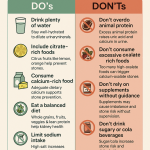 Dietary Do’s & Don’ts for Kidney Stone Prevention