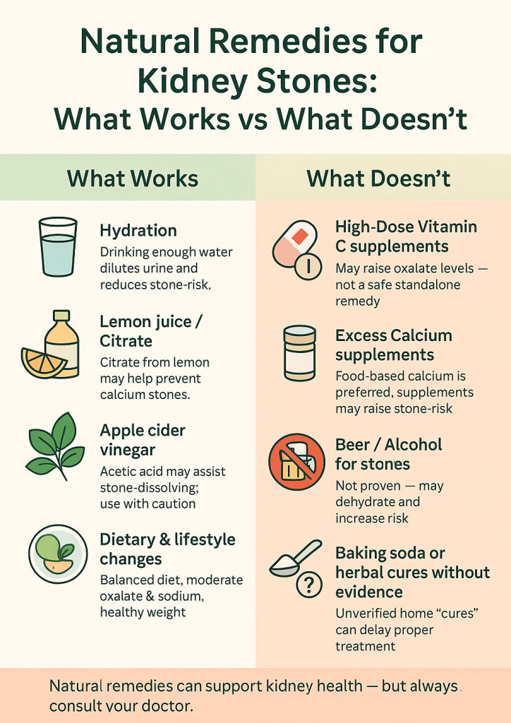 Natural Remedies for Kidney Stones
