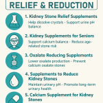 The Right Supplements for Kidney Stone Relief & Prevention