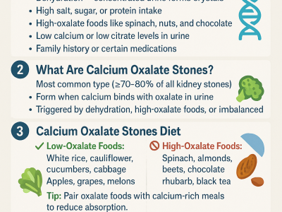 Dissolve & Prevent Calcium Oxalate Kidney Stones Naturally