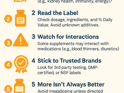 Key Things to Know Before Taking Supplements