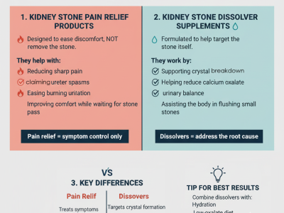 Pain Relief vs. Stone Dissolvers What’s the Difference
